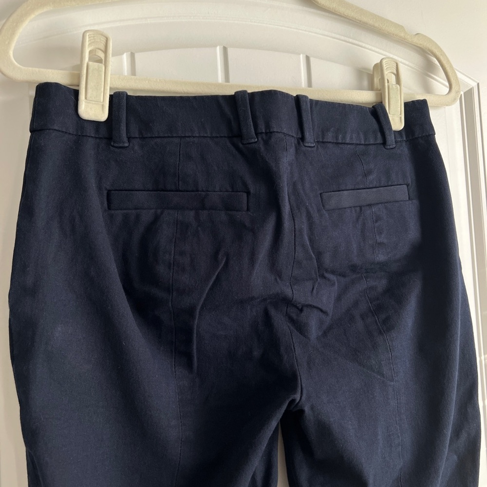 J.Crew Dark Blue Stretch Trousers - Picture 5 of 6